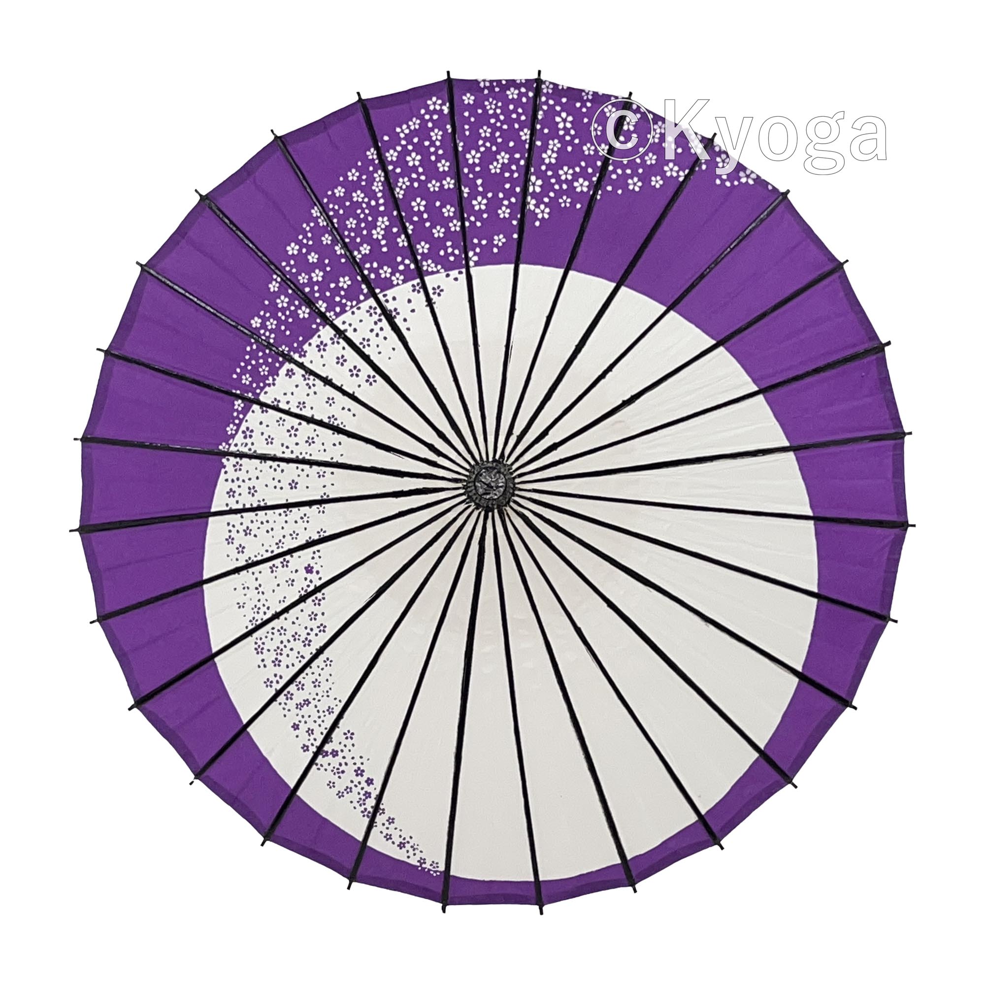 唐傘　月奴っこ　紫